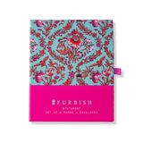 Boxed Greeting Card S/8 - Ditzy Floral from Furbish Studio