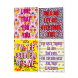 Boxed Greeting Card S/8 - Ditzy Floral from Furbish Studio