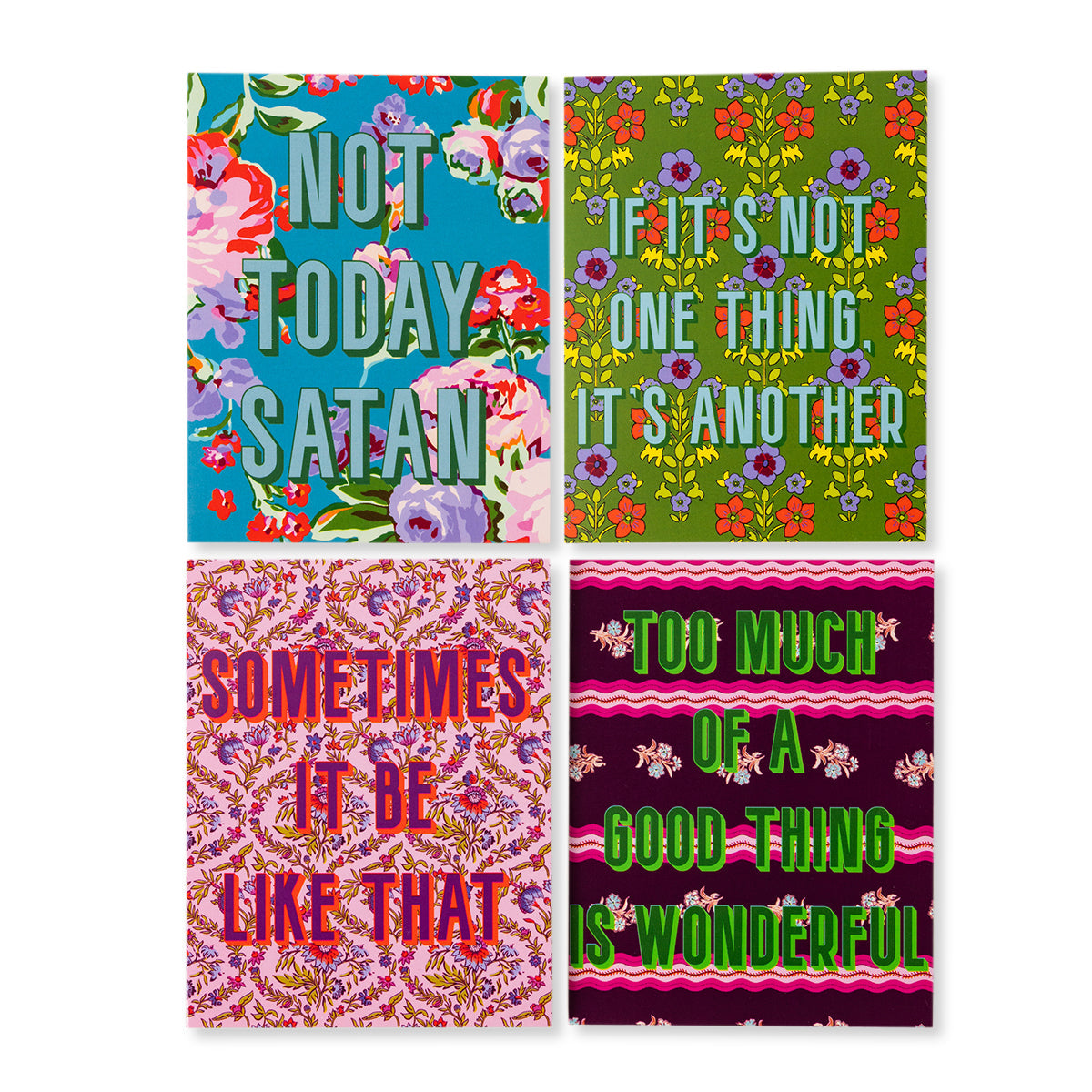Boxed Greeting Card S/8 - Bold Floral from Furbish Studio