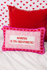 Karma Needlepoint Pillow from Furbish Studio