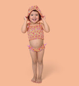 SHELLO SUMMER DREAM SMOCKED TANKINI TWO PIECE SWIM SUIT from DREAM BIG LITTLE CO