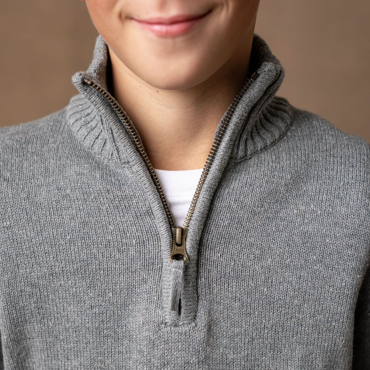 Organic Half Zip Sweater - Baby from Hope & Henry