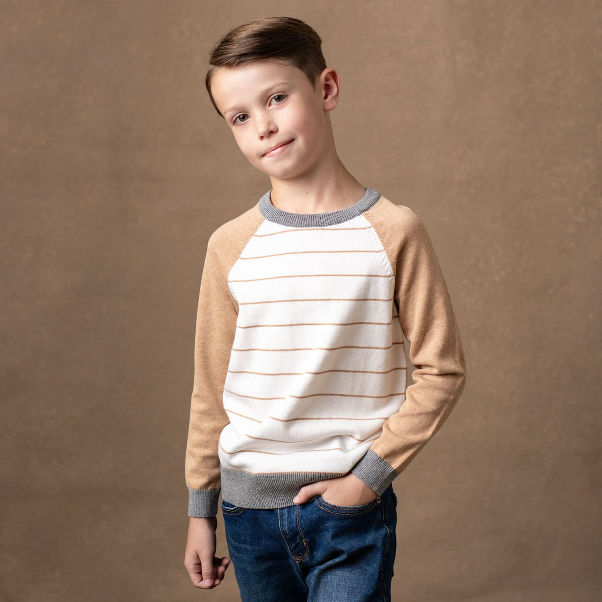 Organic Raglan Sweater - Baby from Hope & Henry