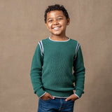 Organic Sporty Crew Neck Sweater - Baby from Hope & Henry