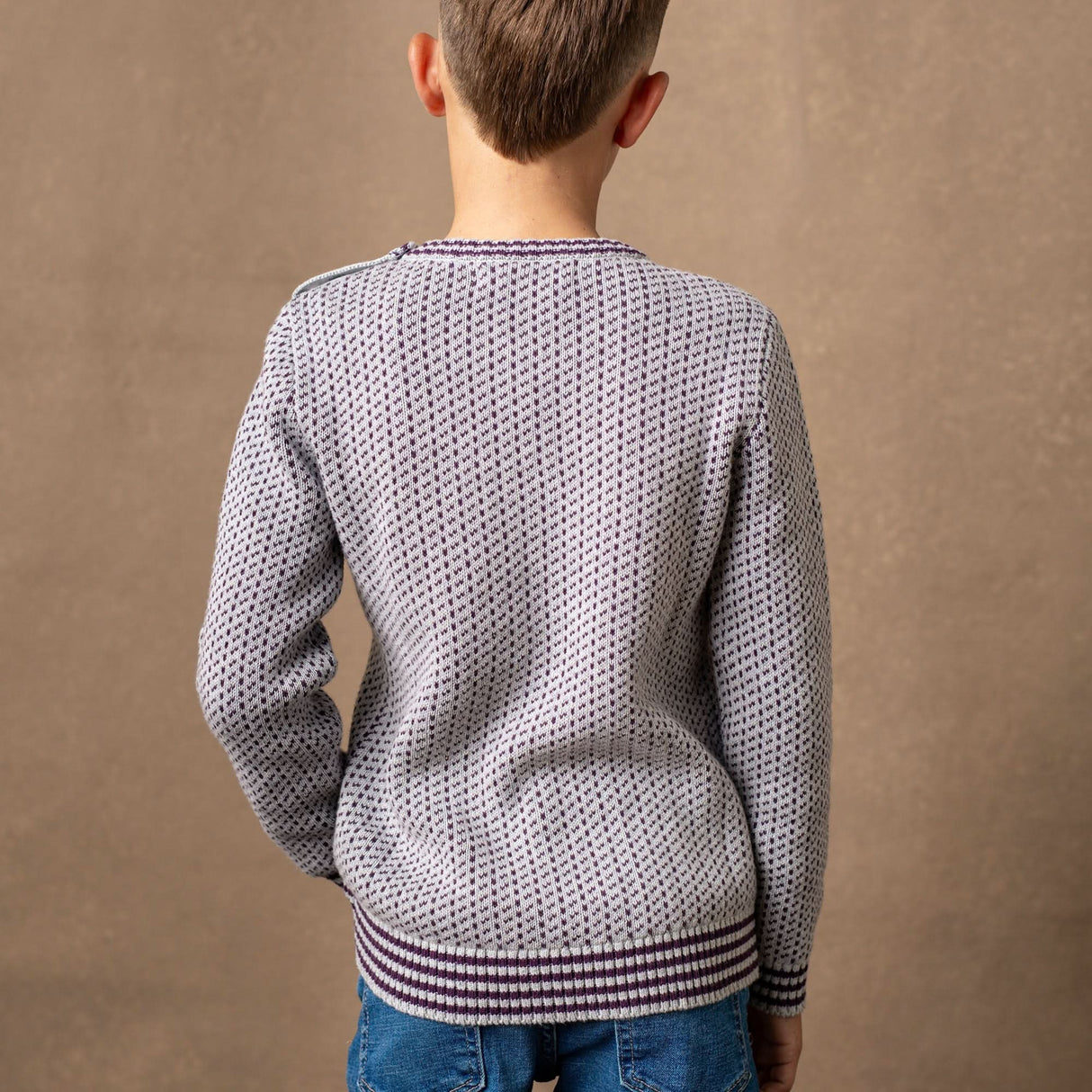 Organic Intarsia Crew Neck Sweater - Baby from Hope & Henry