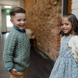 Organic Raglan Fisherman Sweater - Baby from Hope & Henry