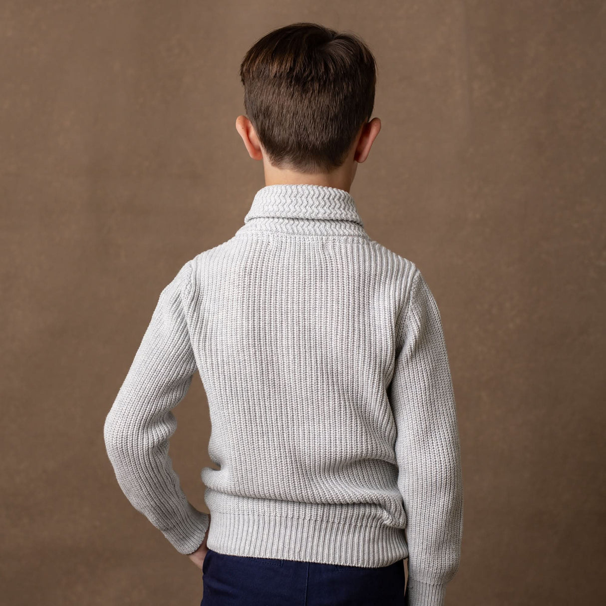 Organic Shawl Collar Sweater - Baby from Hope & Henry