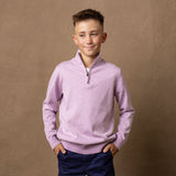 Organic Fine Gauge Half Zip Sweater - Baby from Hope & Henry