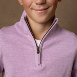Organic Fine Gauge Half Zip Sweater - Baby from Hope & Henry
