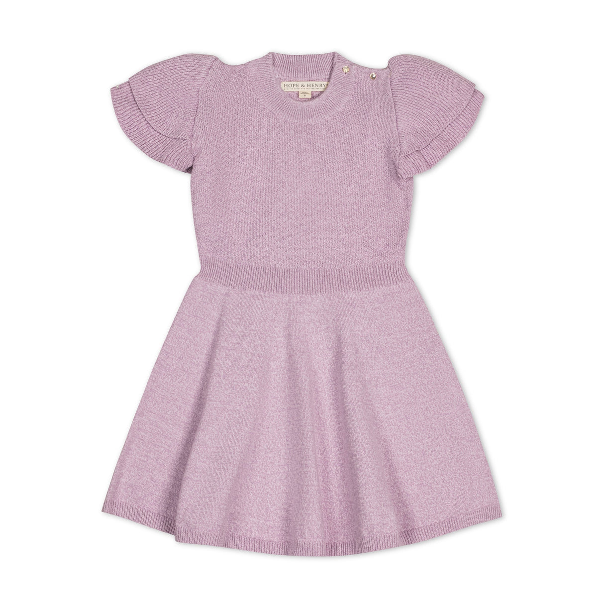 Organic Flutter Sleeve Sweater Dress - Baby from Hope & Henry