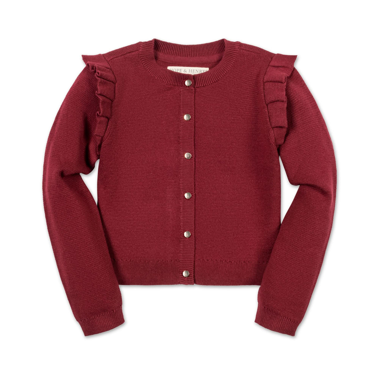 Organic Milano Ruffle Cardigan - Baby from Hope & Henry