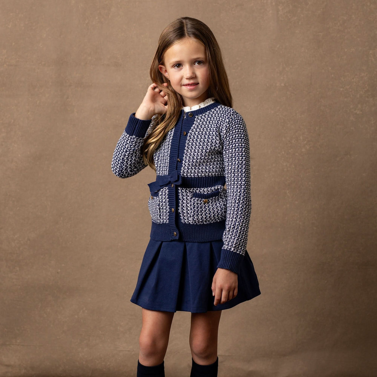 Organic Fancy Tweed Cardigan - Baby from Hope & Henry