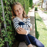 Organic French Collared Keyhole Sweater - Baby from Hope & Henry