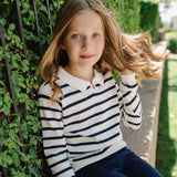 Organic French Collared Keyhole Sweater - Baby from Hope & Henry