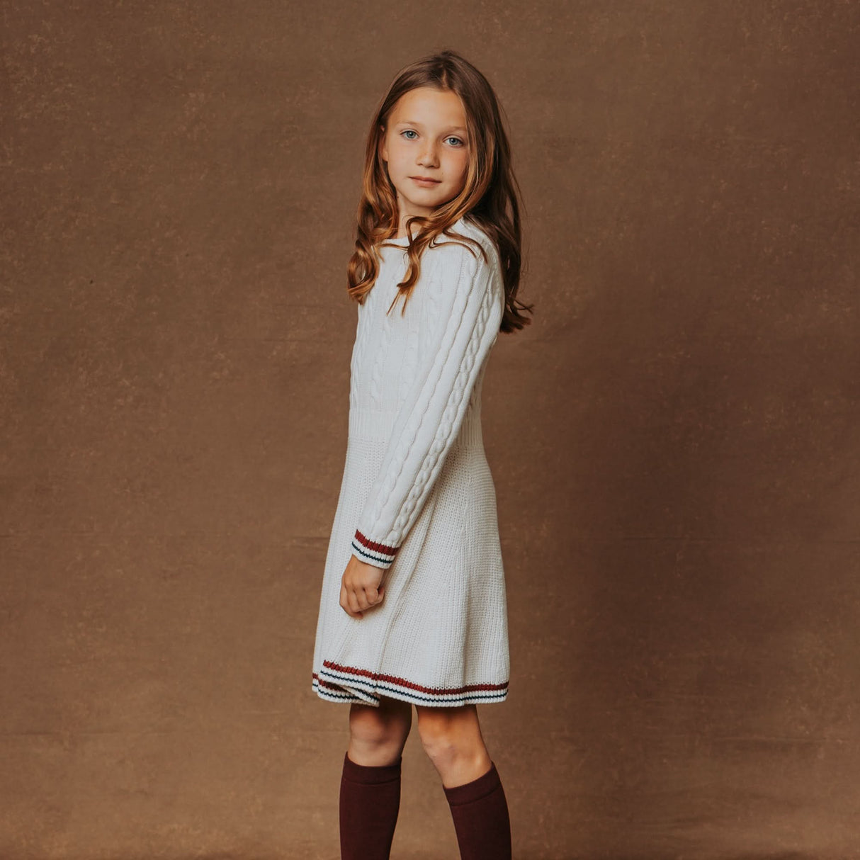 Organic Schoolgirl Sweater Dress - Baby from Hope & Henry