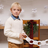 Organic Herringbone Detail Crew Neck Sweater - Baby from Hope & Henry