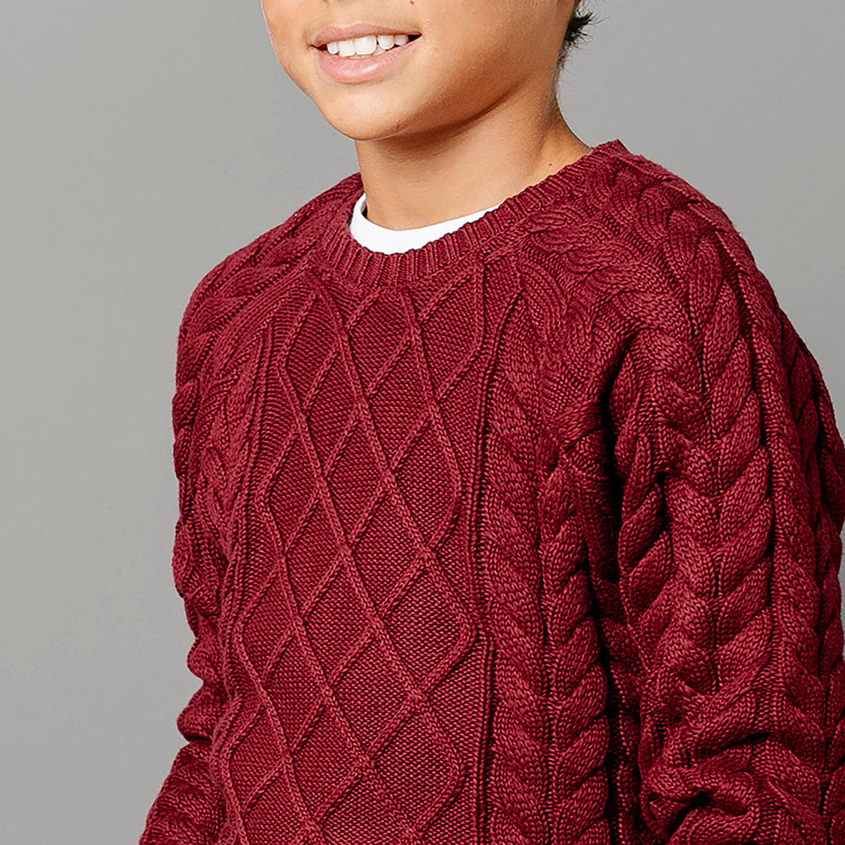 Organic Raglan Fisherman Sweater - Baby from Hope & Henry
