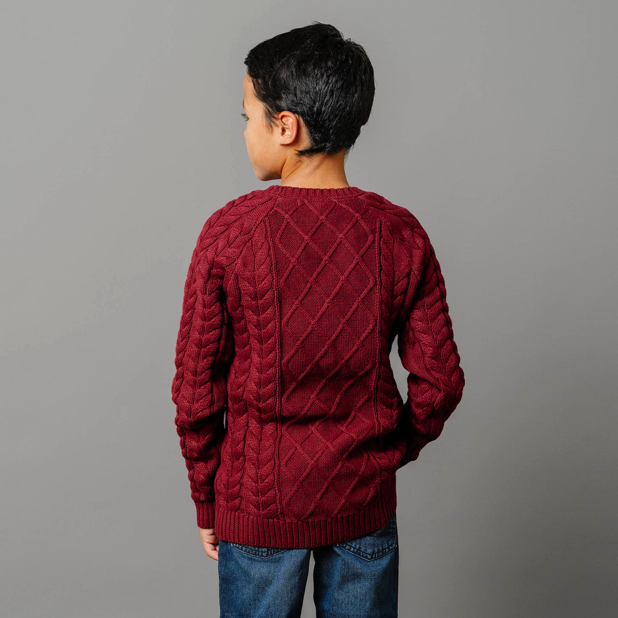 Organic Raglan Fisherman Sweater - Baby from Hope & Henry