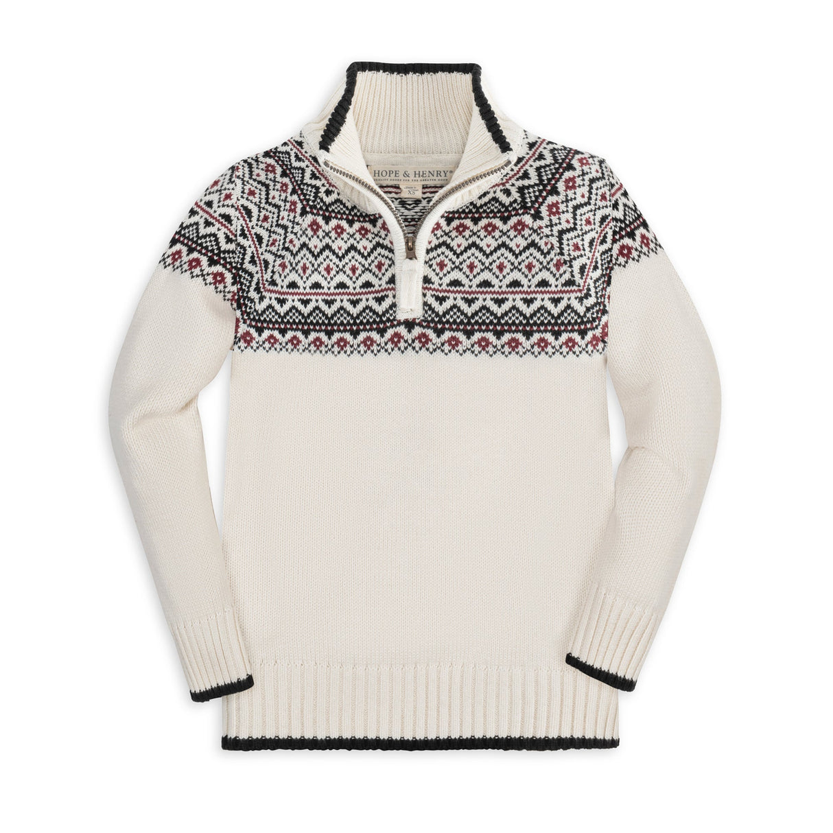 Organic Half Zip Ski Sweater - Baby from Hope & Henry
