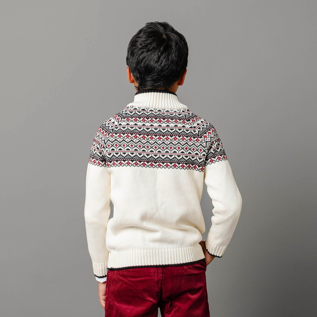 Organic Half Zip Ski Sweater - Baby from Hope & Henry