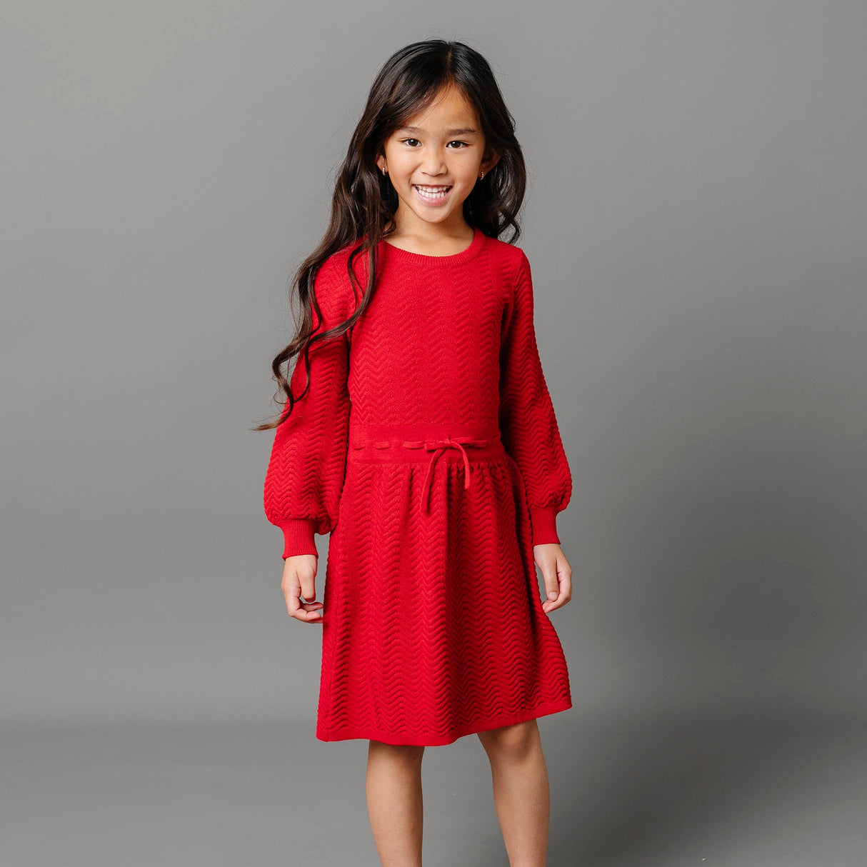 Organic Balloon Sleeve Sweater Dress - Baby from Hope & Henry