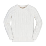 Organic Raglan Cable Sweater - Baby from Hope & Henry