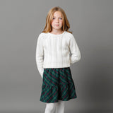Organic Raglan Cable Sweater - Baby from Hope & Henry