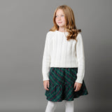 Organic Raglan Cable Sweater - Baby from Hope & Henry