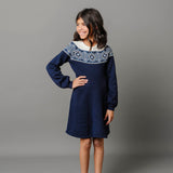Organic Fair Isle Raglan Sweater Dress - Baby from Hope & Henry