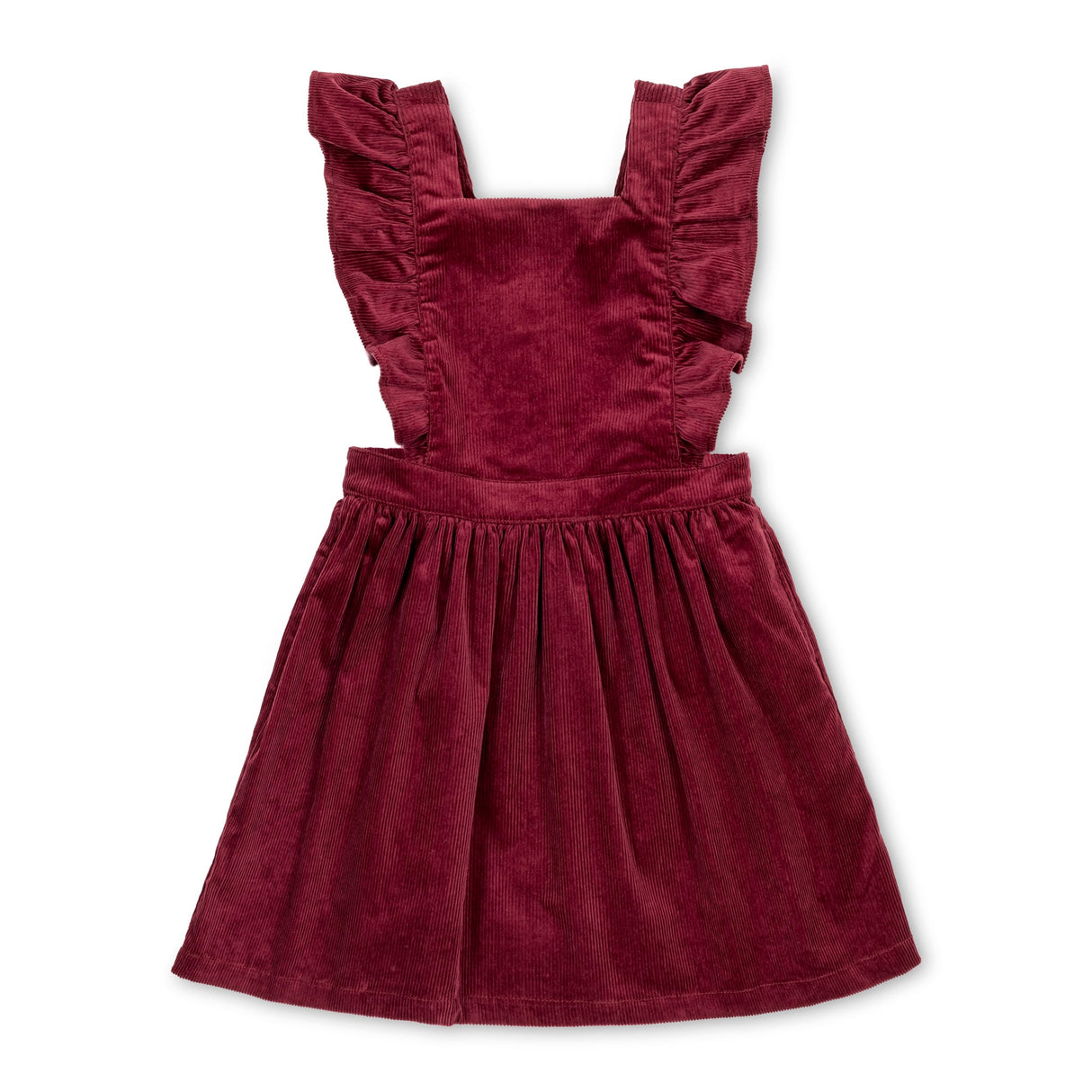 Organic Corduroy Ruffle Jumper from Hope & Henry