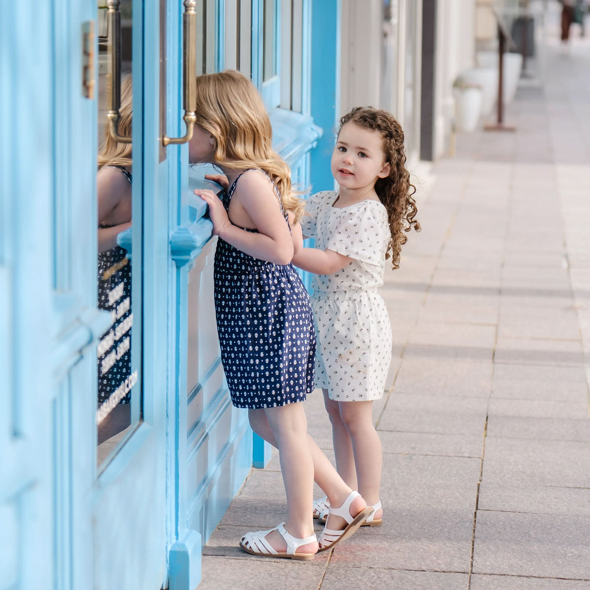 Organic Knit Flutter Romper from Hope & Henry