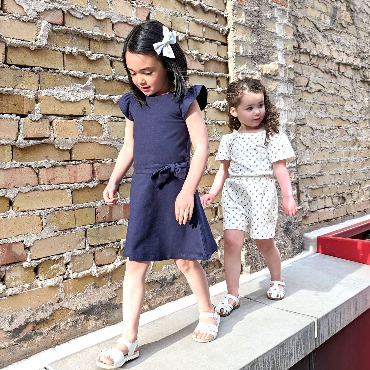 Organic Knit Flutter Romper from Hope & Henry