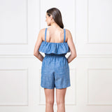 Organic Ruffle Top Romper from Hope & Henry