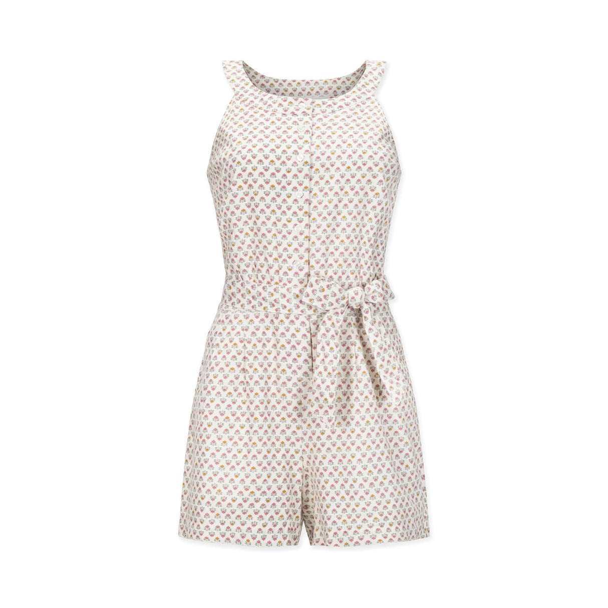Button Front Halter Romper from Hope & Henry