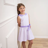 Organic Seersucker Peter Pan Collar Dress - Baby from Hope & Henry