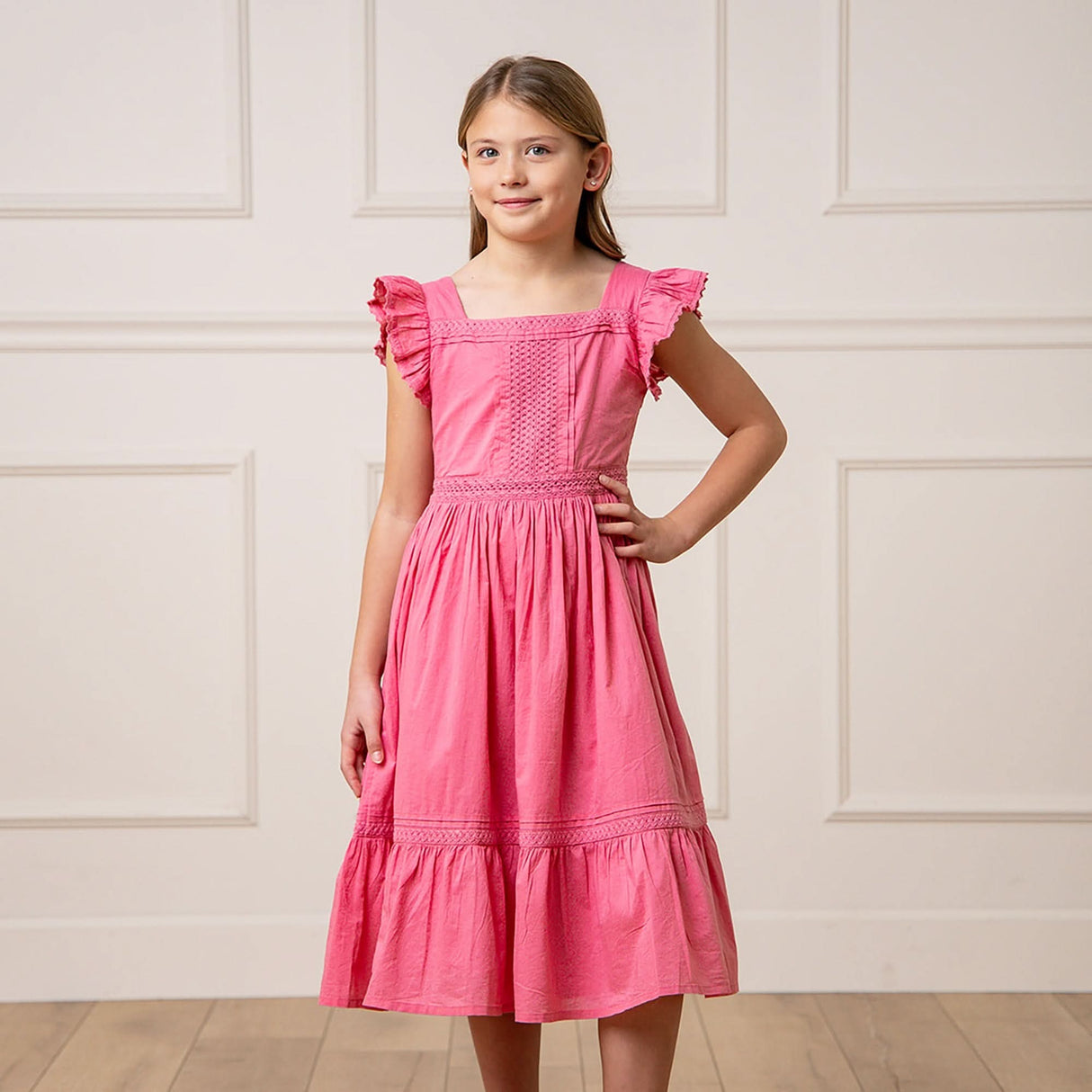 Flutter Sleeve Organic Maxi Dress - Baby from Hope & Henry