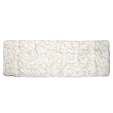 PupProtector™ Waterproof Bed Runner - White with Brown Accents from Paw.com