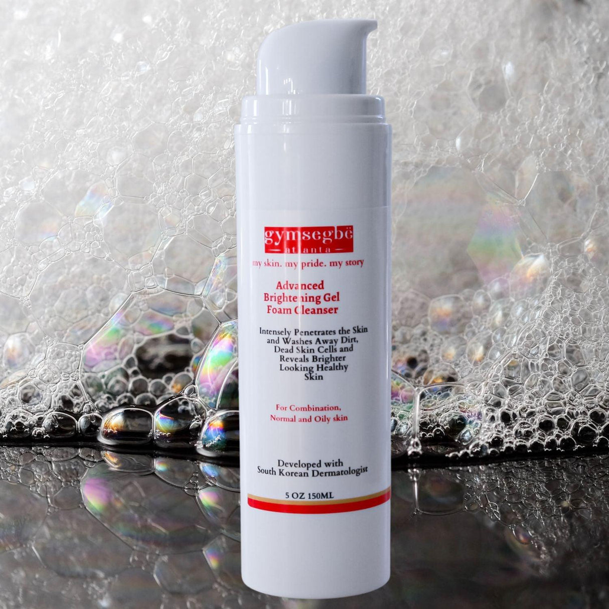 Advanced Brightening Gel Foam Cleanser from gymsegbë