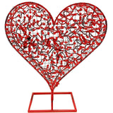 LED 24in Lit Valentine's Day Heart with Display Stand from Lee Display