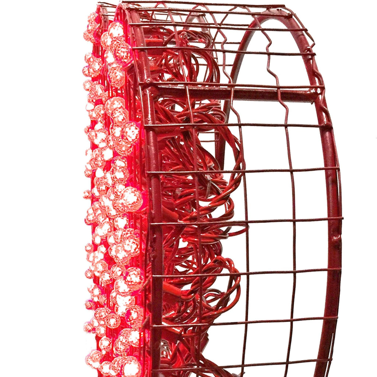 LED 24in Lit Valentine's Day Heart with Display Stand from Lee Display