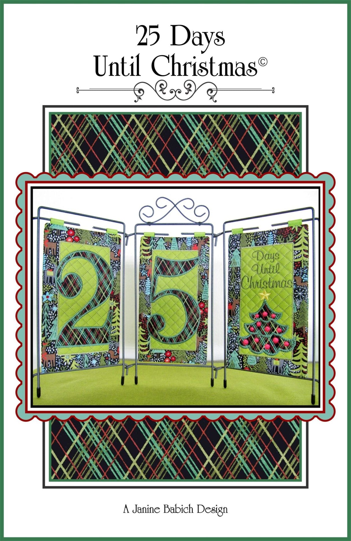 25 Days Until Christmas  Downloadable Pattern from Quilting Books Patterns and Notions