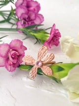 Five Petal Wildflower Ring from Ash & Rose