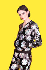 Any Old Iron x Smiley Iridescent Bomber Jacket from Any Old Iron