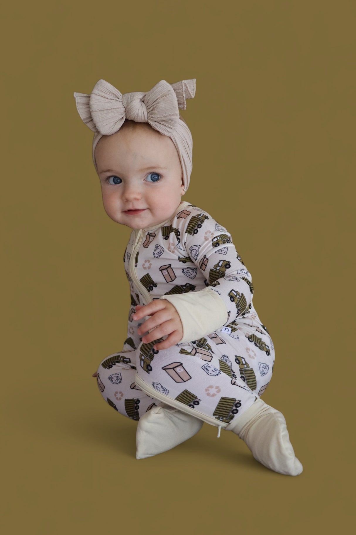 GOOD OL' GARBAGE DREAM ROMPER from DREAM BIG LITTLE CO