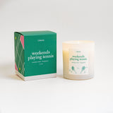 Weekends Playing Tennis from Literie Candles