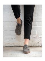 Men's Gray Barefoot Sneakers from Atlantis Handmade Shoes