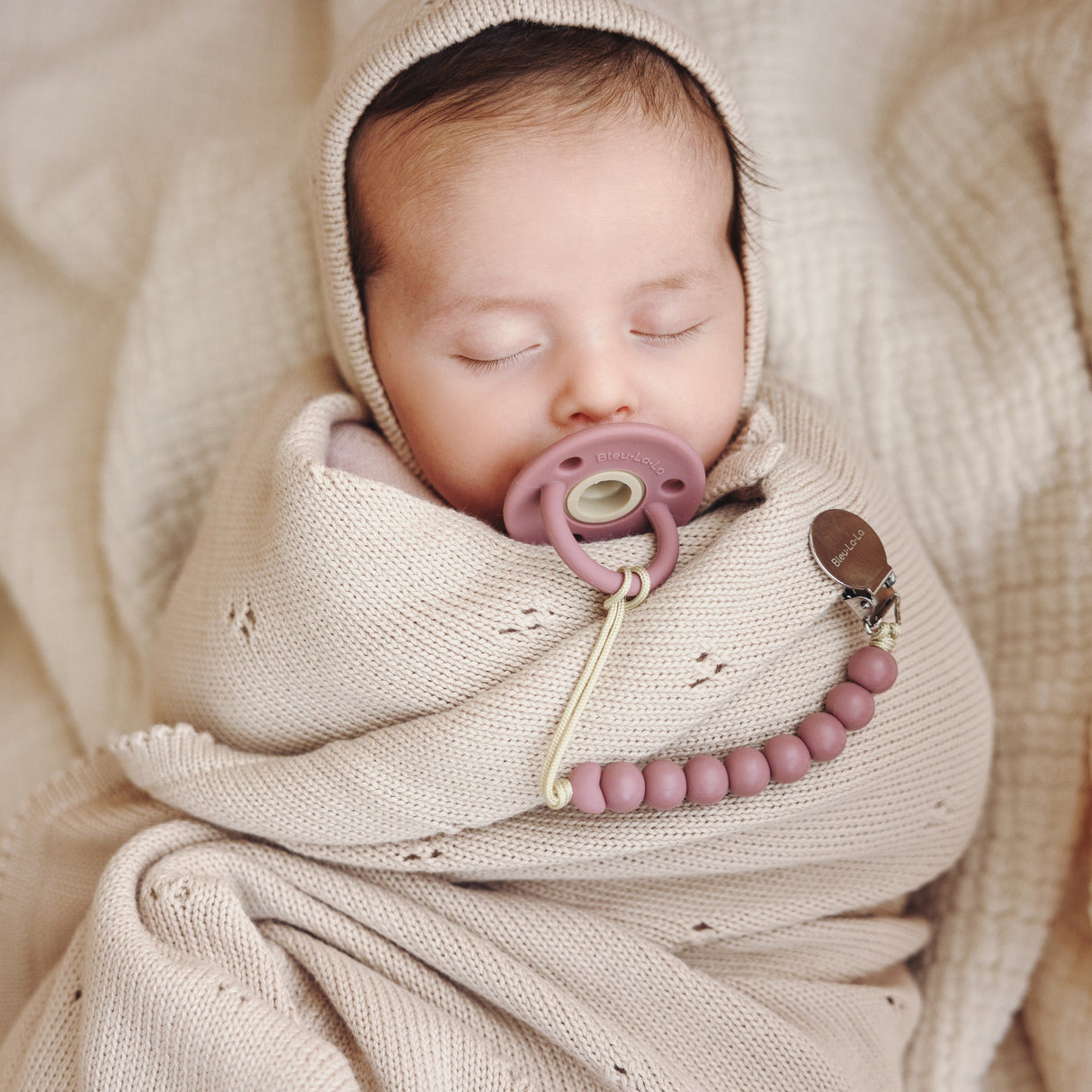 Lulababe 2 Tone Pacifier from Bleu La La