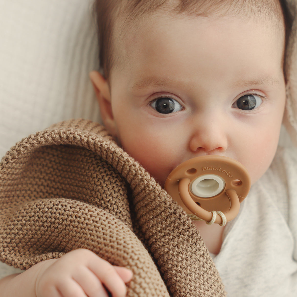 Lulababe 2 Tone Pacifier from Bleu La La