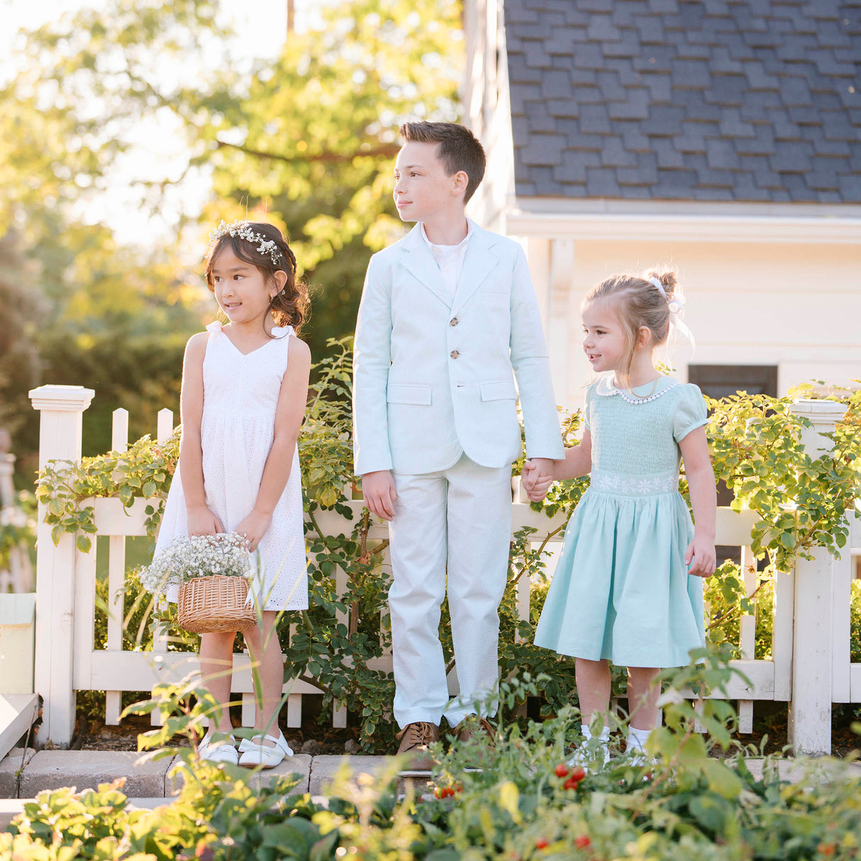 Organic Seersucker Suit Pant from Hope & Henry