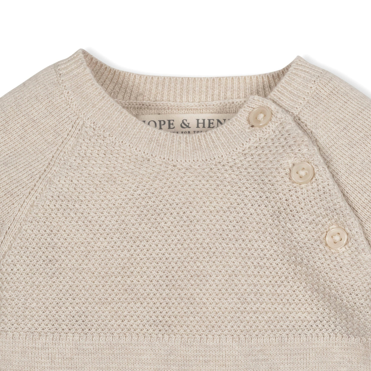 Organic Footed Sweater Romper from Hope & Henry